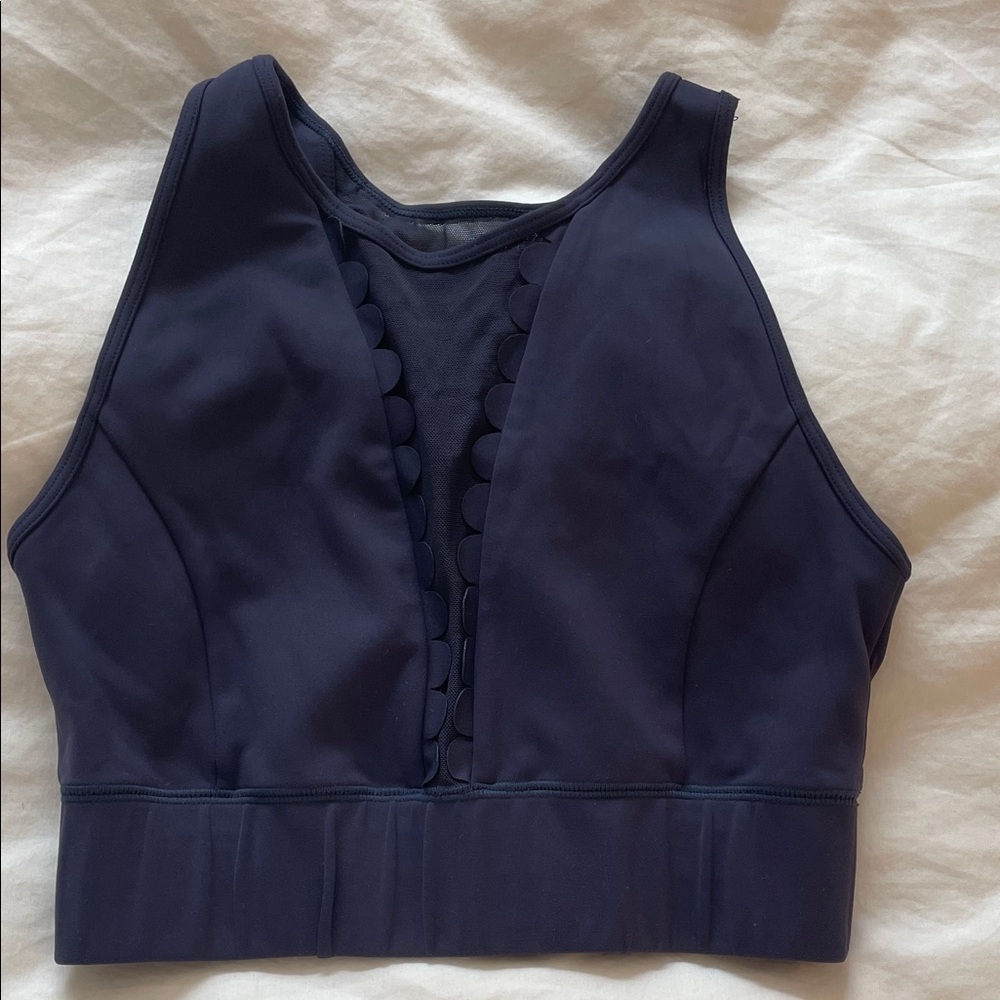 Navy Blue Sports Bra
